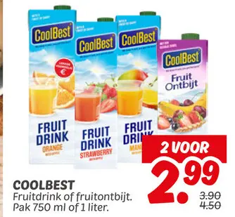 Aanbieding: Fruitdrink of fruitontbijt