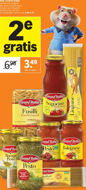 Promotie: Alle Grand Italia