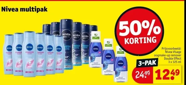 Aanbieding: Nivea multipak