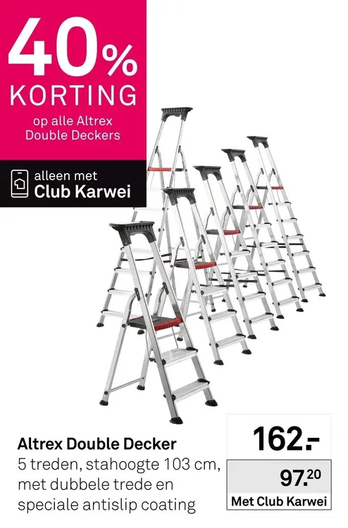 Aanbieding: Alle Altrex Double Deckers