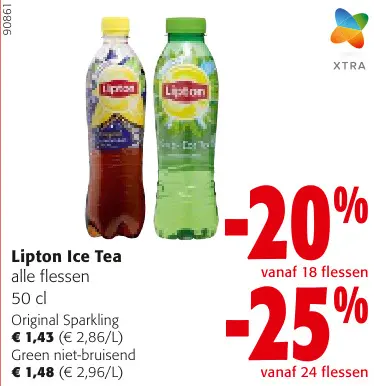 Promotie: Lipton Ice Tea