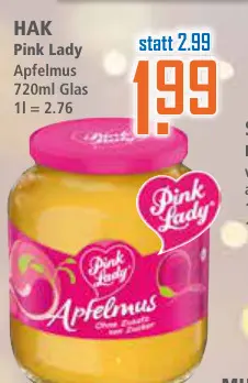 Aanbieding: Pink Lady Apfelmus