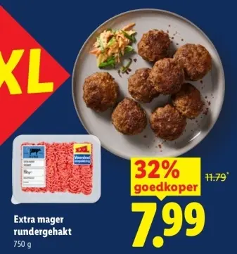 Aanbieding: Extra mager rundgehakt