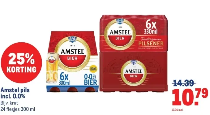 Aanbieding: Amstel pils
