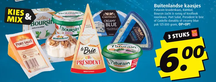 Aanbieding: Buitenlandse kaasjes