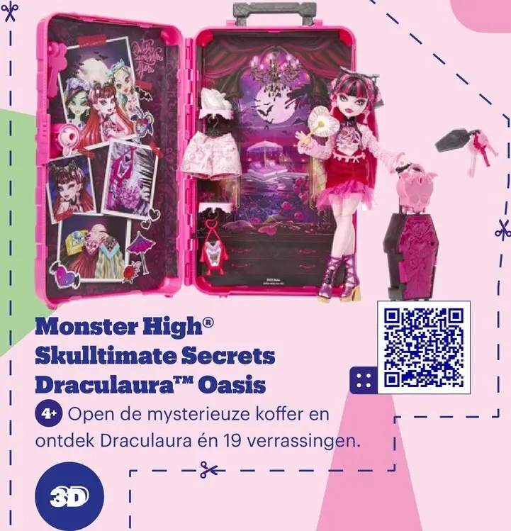 Aanbieding: Skulltimate Secrets Draculaura Oasis