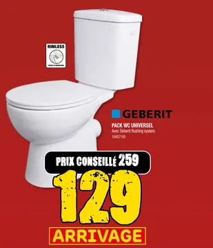 Aanbieding: Pack wc universel