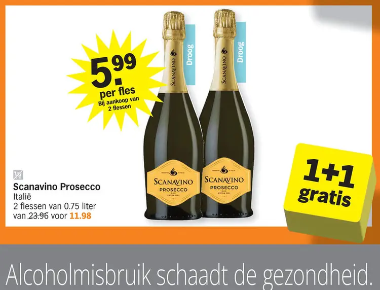 Promotie: Scanavino Prosecco