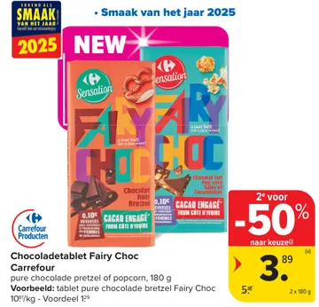 Aanbieding: Chocoladetablet Fairy Choc