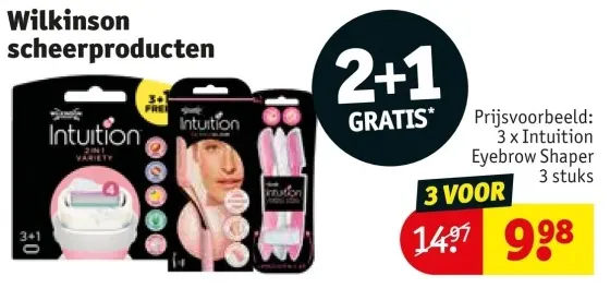 Promotie: Scheerproducten