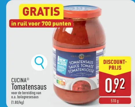 Promotie: Tomatensaus