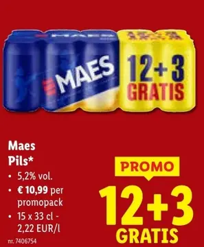 Aanbieding: Maes Pils
