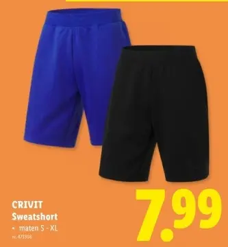 Promotie: Sweatshort