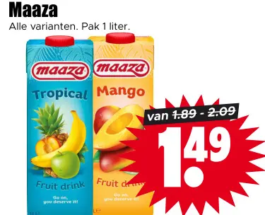 Aanbieding: Maaza