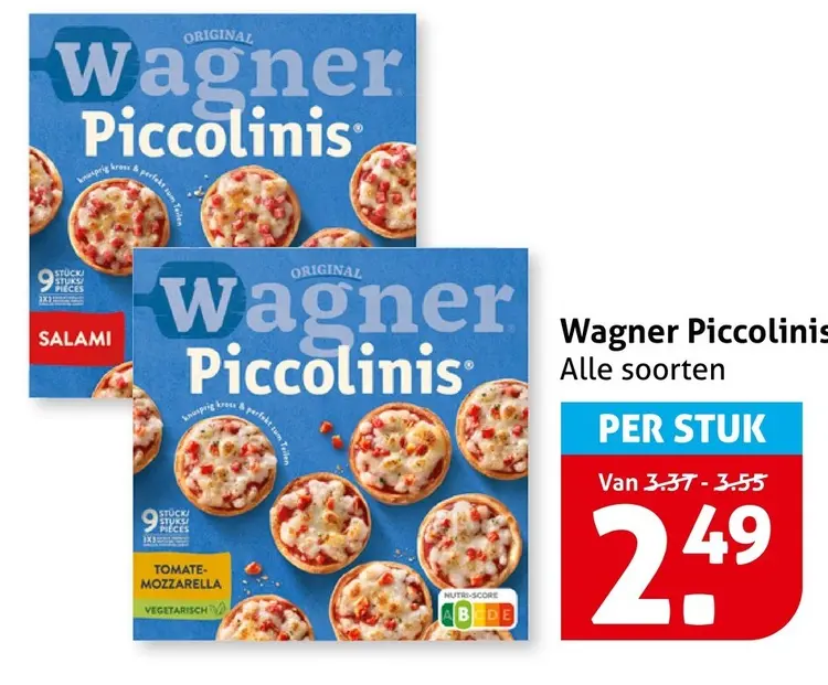 Aanbieding: Wagner Piccolinis
