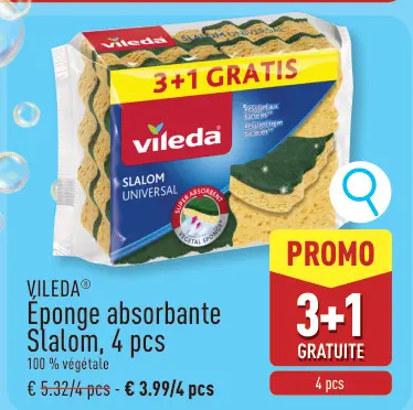 Offre: Eponge absorbante Slalom