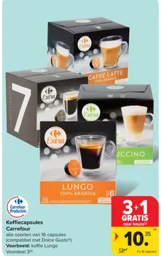 Aanbieding: Koffiecapsules Carrefour