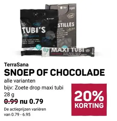 Aanbieding: Snoep of chocolade