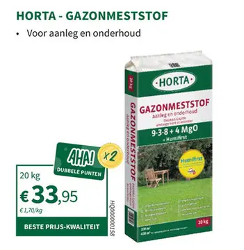 Aanbieding: Horta - gazonmeststof