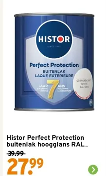 Aanbieding: Histor Perfect Protection buitenlak hoogglans