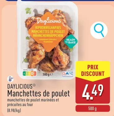 Offre: Manchettes de poulet