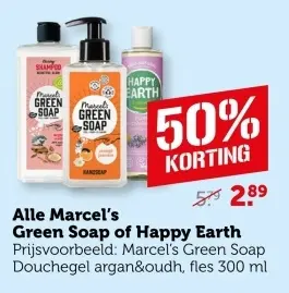 Aanbieding: Alle Marcel's Green Soap of Happy Earth