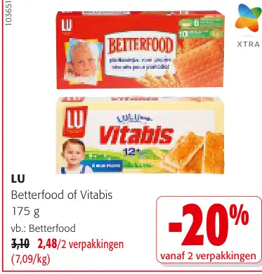 Promotie: Betterfood of Vitabis