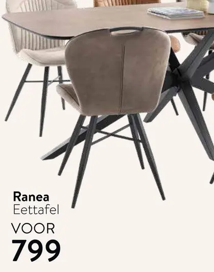 Aanbieding: Ranea Eettafel