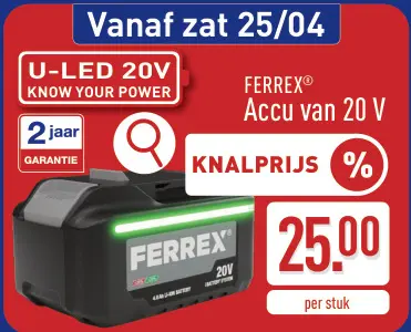 Promotie: Accu