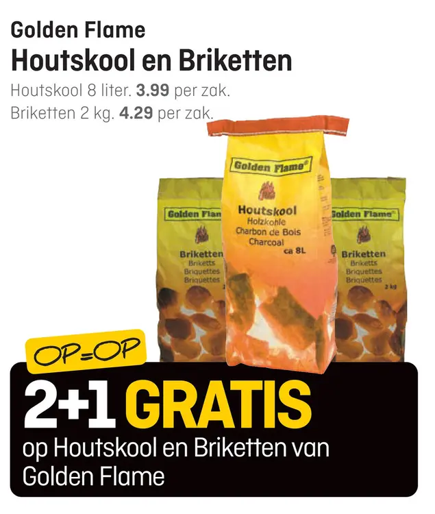 Aanbieding: Houtskool en Briketten