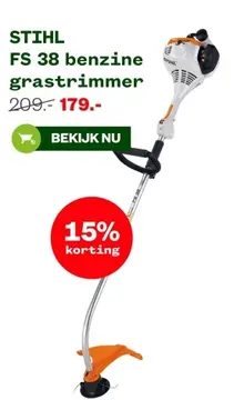 Aanbieding: STIHL FS 38 benzine grastrimmer