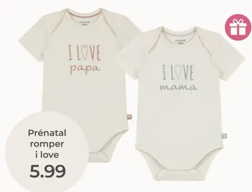 Aanbieding: Prénatal romper i love