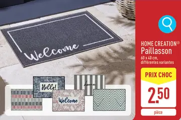 Offre: HOME CREATION Paillasson