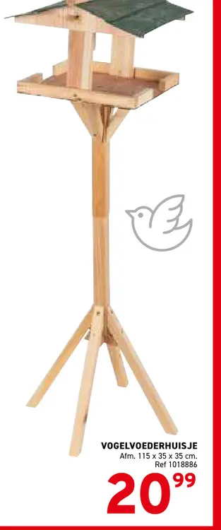 Promotie: Vogelvoederhuisje