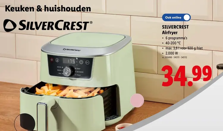 Promotie: Airfryer