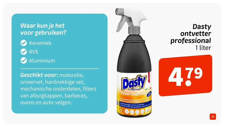 Aanbieding: Ontvetter professional