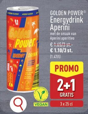 Promotie: Energydrink Aperini