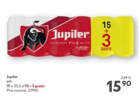 Offre: Jupiler pils