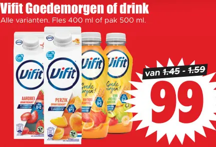 Aanbieding: Goedemorgen of drink