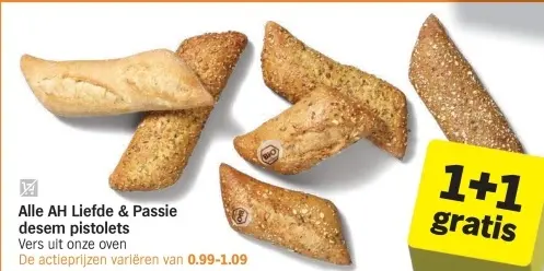 Aanbieding: AH Liefde & Passie desem pistolets