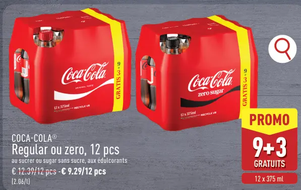 Offre: COCA-COLA® Regular ou zero