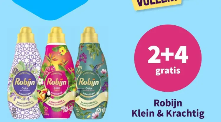 Promotie: Robijn Klein & Krachtig