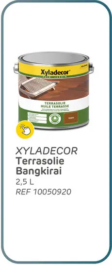 Aanbieding: Xyladecor terrashoutolie bangkirai 2,5l