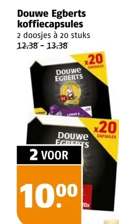 Aanbieding: Douwe Egberts capsules