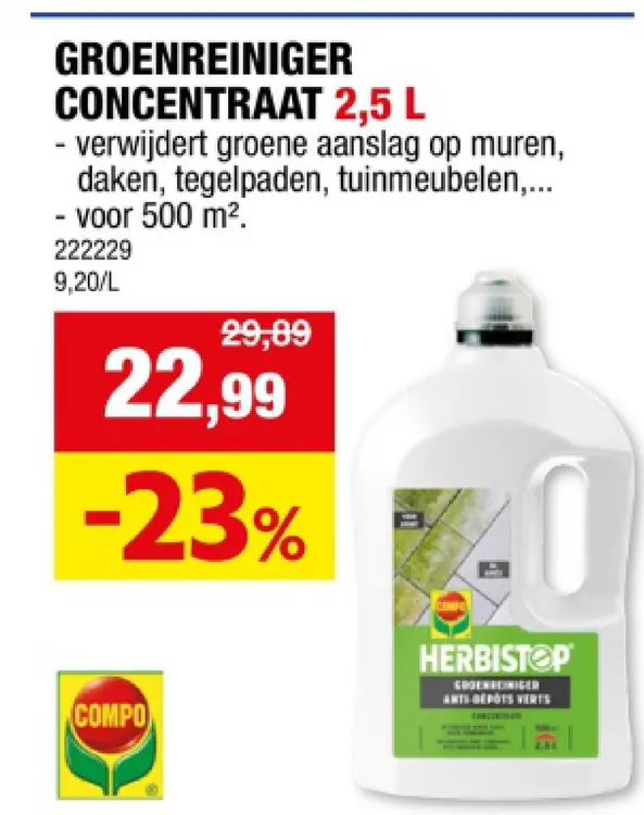 Promotie: Groenreiniger concentraat