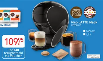 Promotie: Neo LATTE black