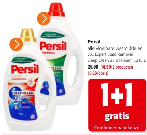 Promotie: Wasmiddel