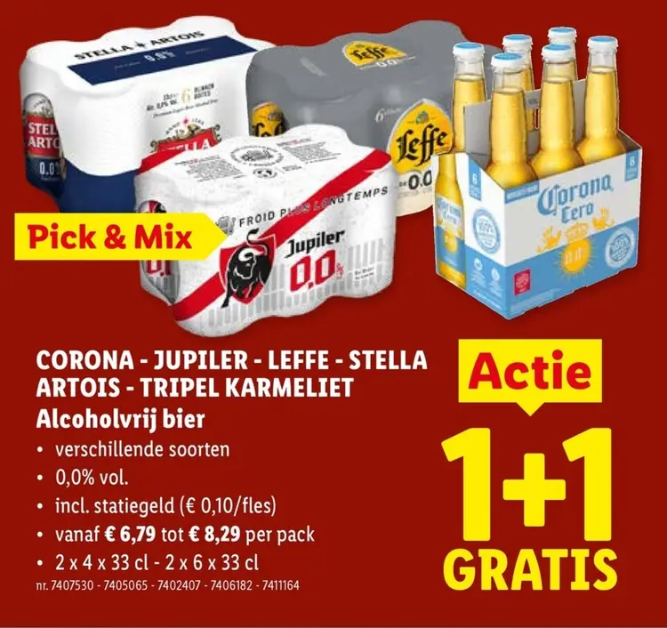 Promotie: Alcoholvrij bier