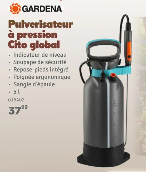 Offre: Pulverisateur à pression Cito global