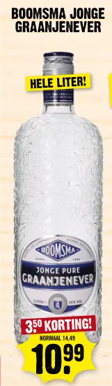 Aanbieding: Jonge graanjenever